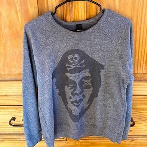 *Rare* Vintage OBEY Grey Oversized Sweatshirt